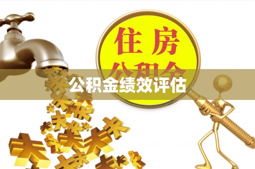松江公积金绩效评估