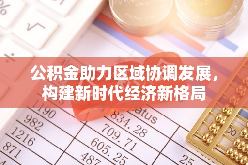 松江公积金助力区域协调发展，构建新时代经济新格局