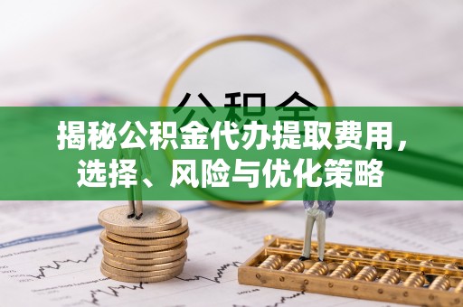 松江揭秘公积金代办提取费用，选择、风险与优化策略