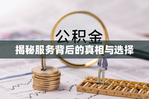 松江揭秘服务背后的真相与选择