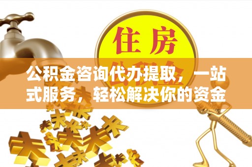 松江公积金咨询代办提取，一站式服务，轻松解决你的资金难题